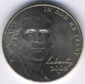 США 5 центов 2008 год (P)
