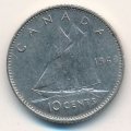 Канада 10 центов 1968 год (не магнетик)
