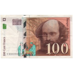 Франция 100 франков 1997 год - VF