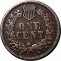 США 1 цент 1864 год (бронза, коричневый цвет)