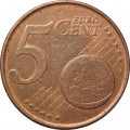 Бельгия 5 евроцентов 1999 год - Король Альберт II