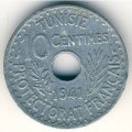 Тунис 10 сантимов 1941 год