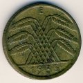 Веймарская республика 10 рейхспфеннигов 1935 год (E)