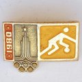 Значок. Олимпиада 1980. Москва. Баскетбол