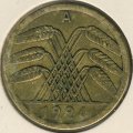 Веймарская республика 50 рентенпфеннигов 1924 год (A)