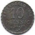 Германия (Бохум) 10 пфеннигов 1918 год (нотгельд)