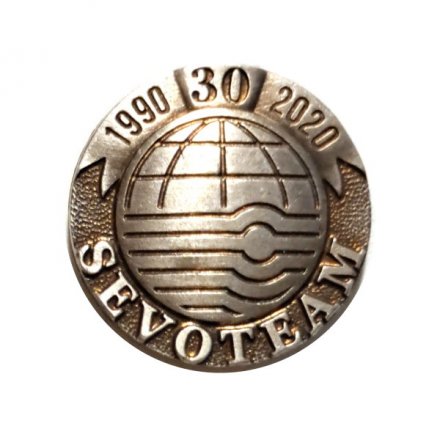 Значок 30 лет Sevoteam. Севотим