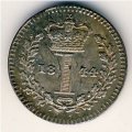 Великобритания 1 пенни 1844 год