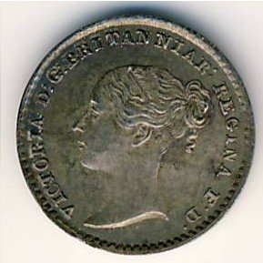 Великобритания 1 пенни 1844 год