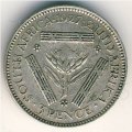 ЮАР 3 пенса 1927 год