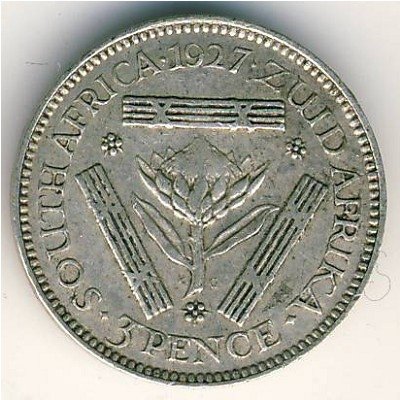ЮАР 3 пенса 1927 год