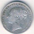 Великобритания 1 шиллинг 1881 год