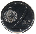 Чехия 2 кроны 2013 год