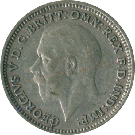 Великобритания 3 пенса 1926 год