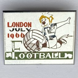 Значок. Футбол Лондон. Июль 1966