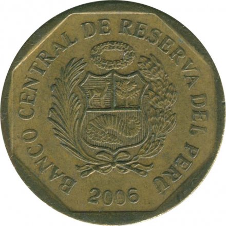 Перу 10 сентимо 2006 год