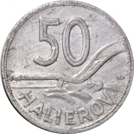 Словакия 50 геллеров 1944 год