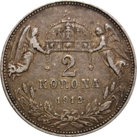 Венгрия 2 кроны 1912 год