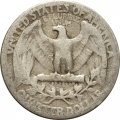 США 25 центов (1/4 доллара) 1944 год - Джордж Вашингтон (без отметки МД)