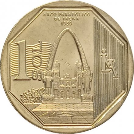 Перу 1 соль 2016 год - Аллегорическая арка, Такна