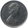 Бермудские острова 10 центов 1984 год