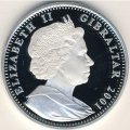 Гибралтар 1 крона 2001 год
