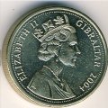 Гибралтар 1 фунт 2004 год - 300 лет захвату Гибралтара