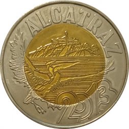 Жетон США 1 доллар 2013 год - Алькатрас. Аль Капоне
