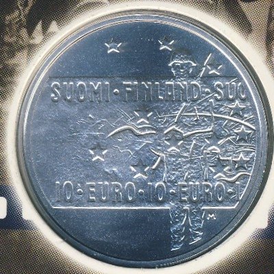 Финляндия 10 евро 2005 год - Неизвестный солдат