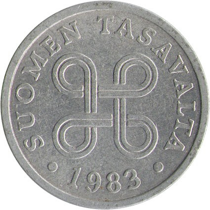 Финляндия 5 пенни 1983 год