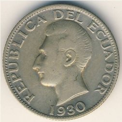 Эквадор 1 сукре 1930 год