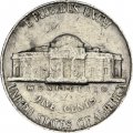 США 5 центов 1989 год - Томас Джефферсон (D)