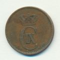 Дания 2 эре 1899 год - Король Кристиан IX. Дельфин