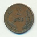 Дания 2 эре 1899 год - Король Кристиан IX. Дельфин
