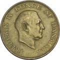 Дания 2 кроны 1957 год - Король Фредерик IX