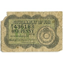 Фиджи 1 пенни 1942 год - G