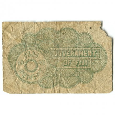 Фиджи 1 пенни 1942 год - G