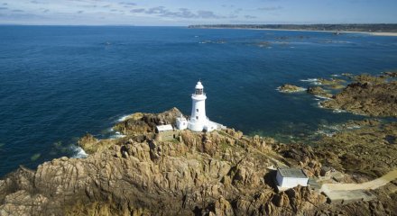 Джерси 20 пенсов 2007 год - Маяк La Corbiere
