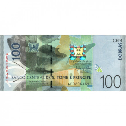 Сан-Томе и Принсипи 100 добра 2016 (2018) год - UNC