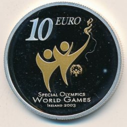 Ирландия 10 евро 2003 год