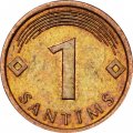 Латвия 1 сантим 2008 год