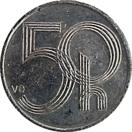Чехия 50 геллеров 2002 год