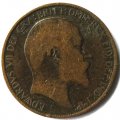 Великобритания 1/2 пенни 1905 год