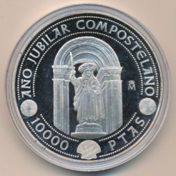 Испания 10000 песет 1999 год