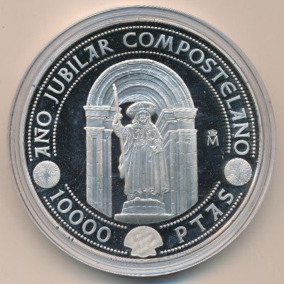 Испания 10000 песет 1999 год