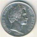 Бавария 1 гульден 1838 год