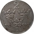 Швеция 2 эре 1917 год