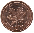 Германия 2 евроцента 2008 год (J)