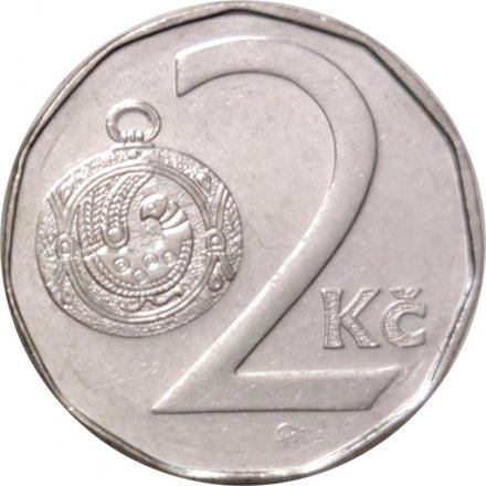 Чехия 2 кроны 1994 год - МД Яблонец-над-Нисой, Чехия