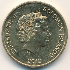 Соломоновы острова 2 доллара 2012 год - Боколо